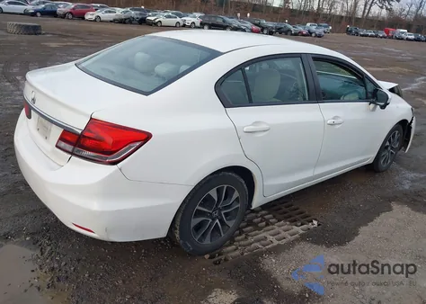 2014 Honda Civic Ex z USA, uszkodzony, nr VIN 2HGFB2F84EH538055